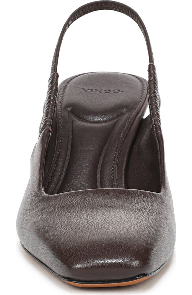Vince Ven Leather Slingback Pump, Alternate, color, Ganache
