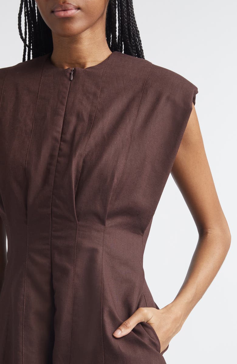 ISRAELLA KOBLA Zamia Minidress, Alternate, color, Chocolate Brown