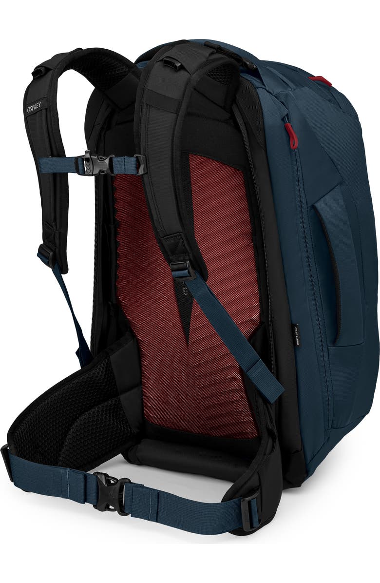 Osprey Farpoint 40-Liter Travel Carry-On Backpack, Alternate, color, Muted Space Blue