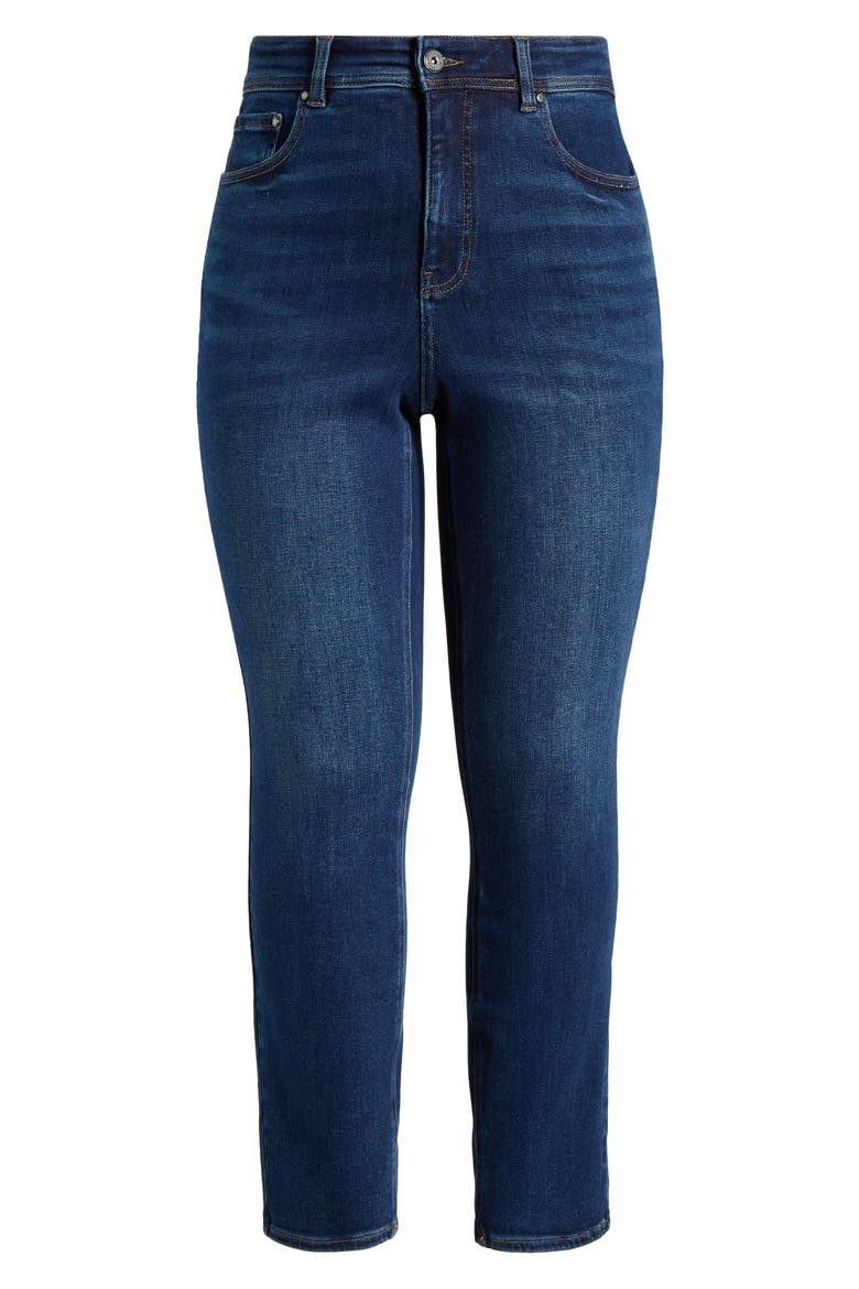 The Perfect High Waist Jeans, Alternate, color, NAVAL BLUE WASH