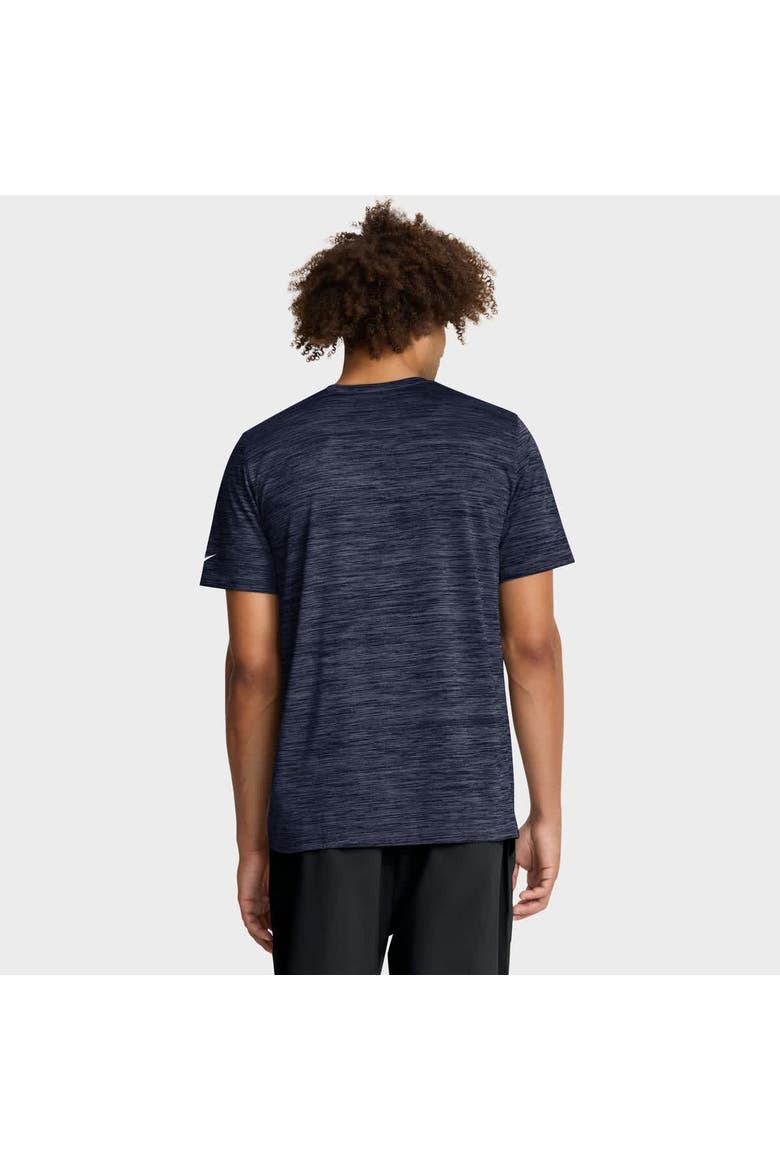 Men's Nike Navy Denver Broncos Velocity Ball Carrier Dri-FIT T-Shirt, Alternate, color, Navy