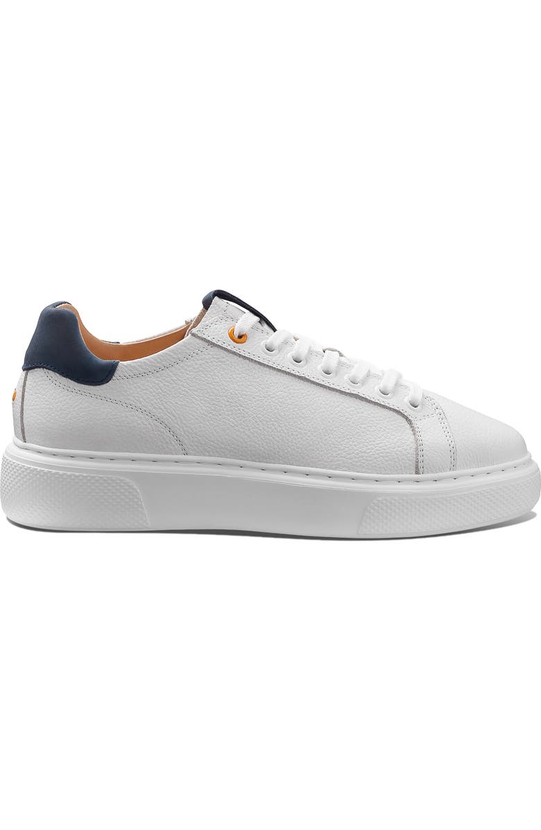 Samuel Hubbard Sunset Sneaker, Alternate, color, White/ Blue Leather