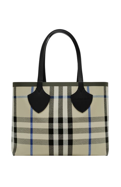 Medium Check Tote