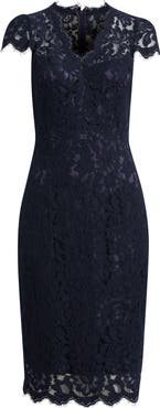 Eliza J Lace Sheath Dress