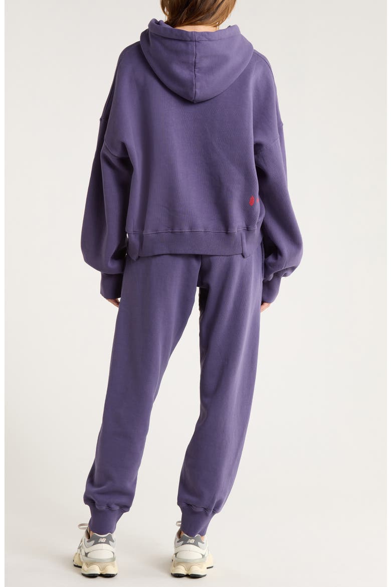 FP Movement Undefeated Cotton Blend Hoodie & Jogger Set, Alternate, color, GRAPHITE COMBO