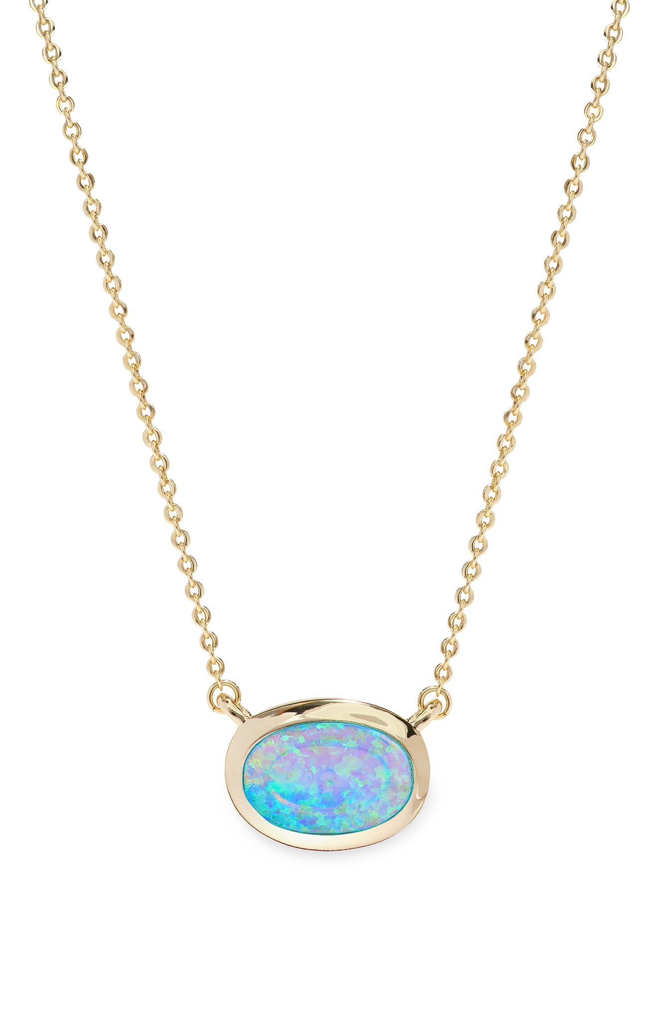 GOLD-BLUE OPAL