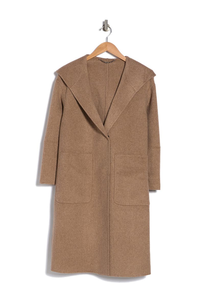 Walk This Way Wool Blend Oversized Coat, Alternate, color, OAT