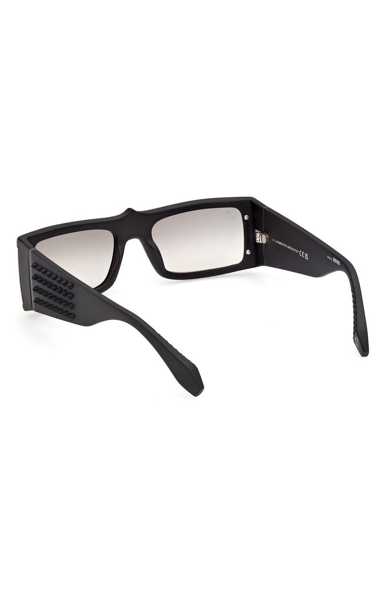 Christian Louboutin 62mm Oversize Rectangular Sunglasses, Alternate, color,