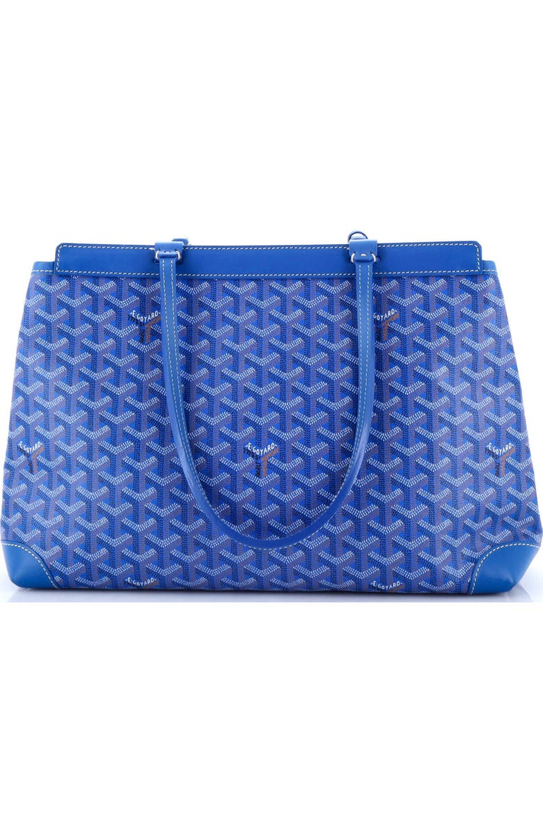 Pre-Owned Goyard Bellechasse Bag Coated Canvas PM, Alternate, color, Blue