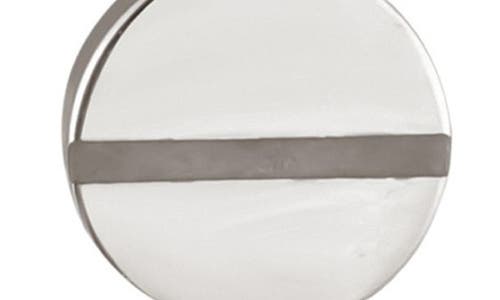 Adornia Silver Plated Stud Earrings In Silver