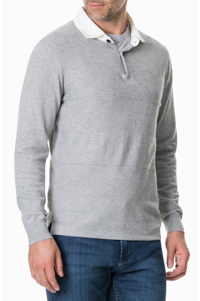 Lockington Collared Pullover, Alternate, color, SMOKE