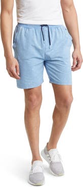 Stone Rose Acid Wash Fleece Shorts