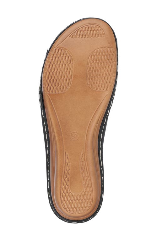 Gc Shoes Women's Bay Wedge Sandals In Black
