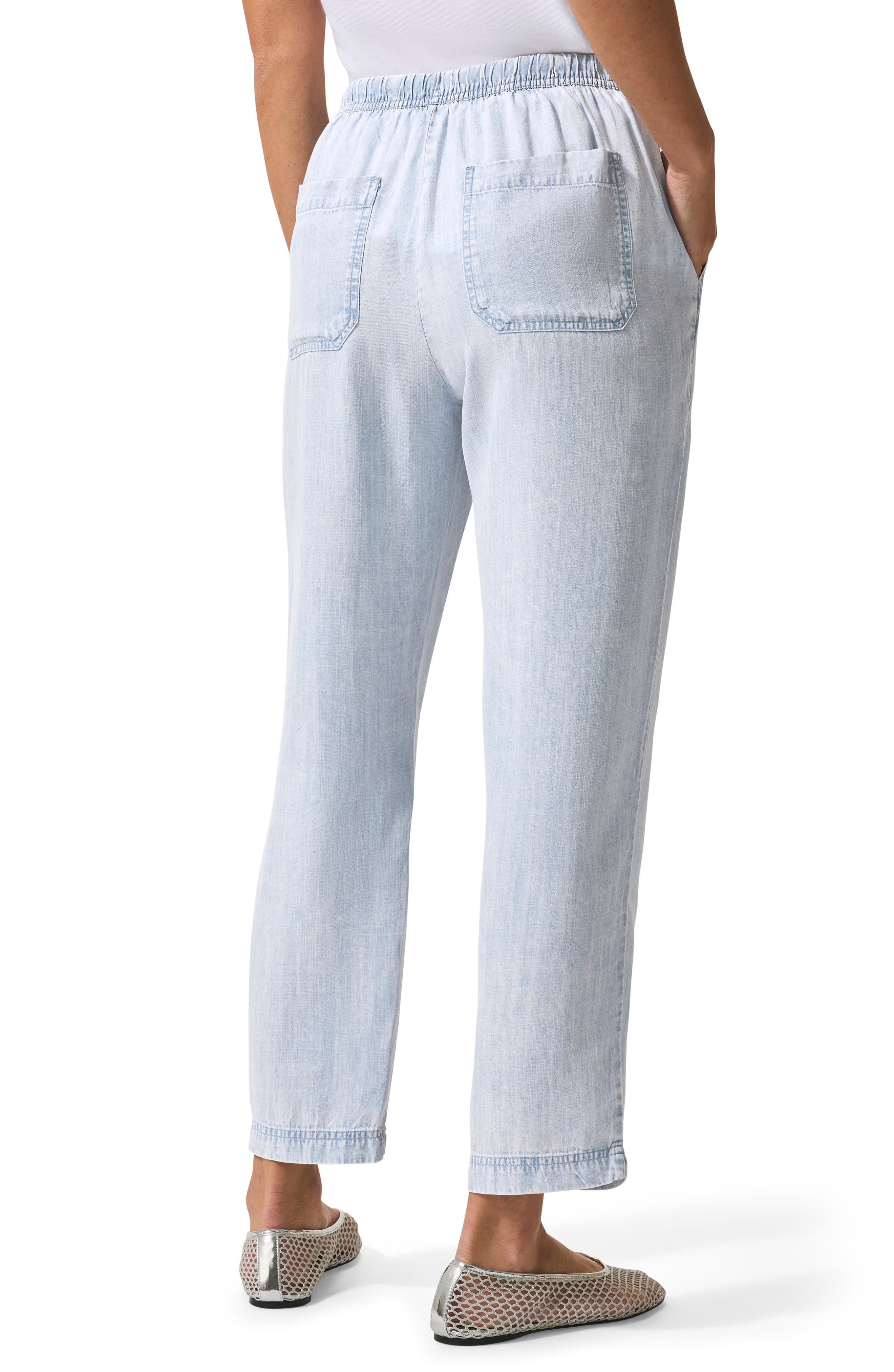 Angie Indigo Straight Pants - image 4