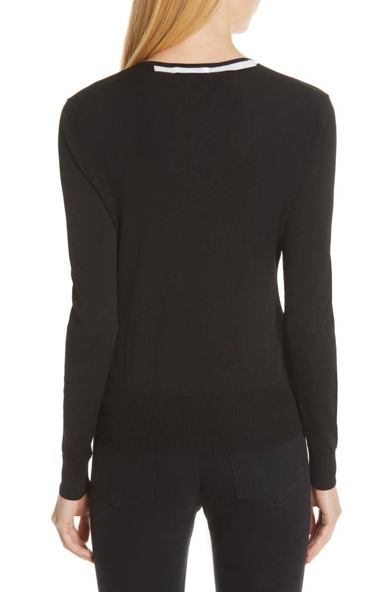 Equipment Demia V-Neck Sweater, Alternate, color, 