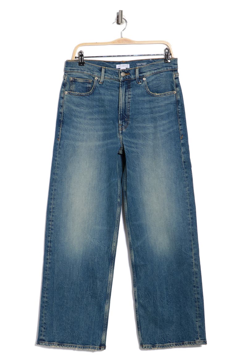 Good Standard Baggy Jeans, Alternate, color, INDIGO869