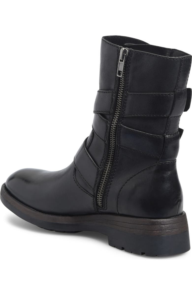 Børn Mayne Bootie, Alternate, color, Black Leather