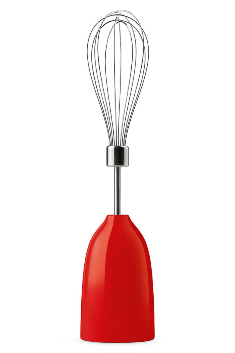 Retro Style Hand Blender Set, Alternate, color, RED