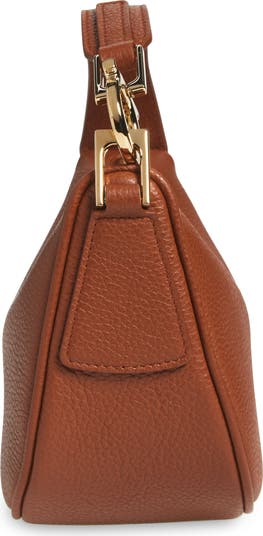 Mini Smile Leather Top Handle Bag