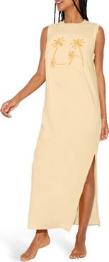 Spiritual Gangster LA Mullholland Cotton Maxi Dress