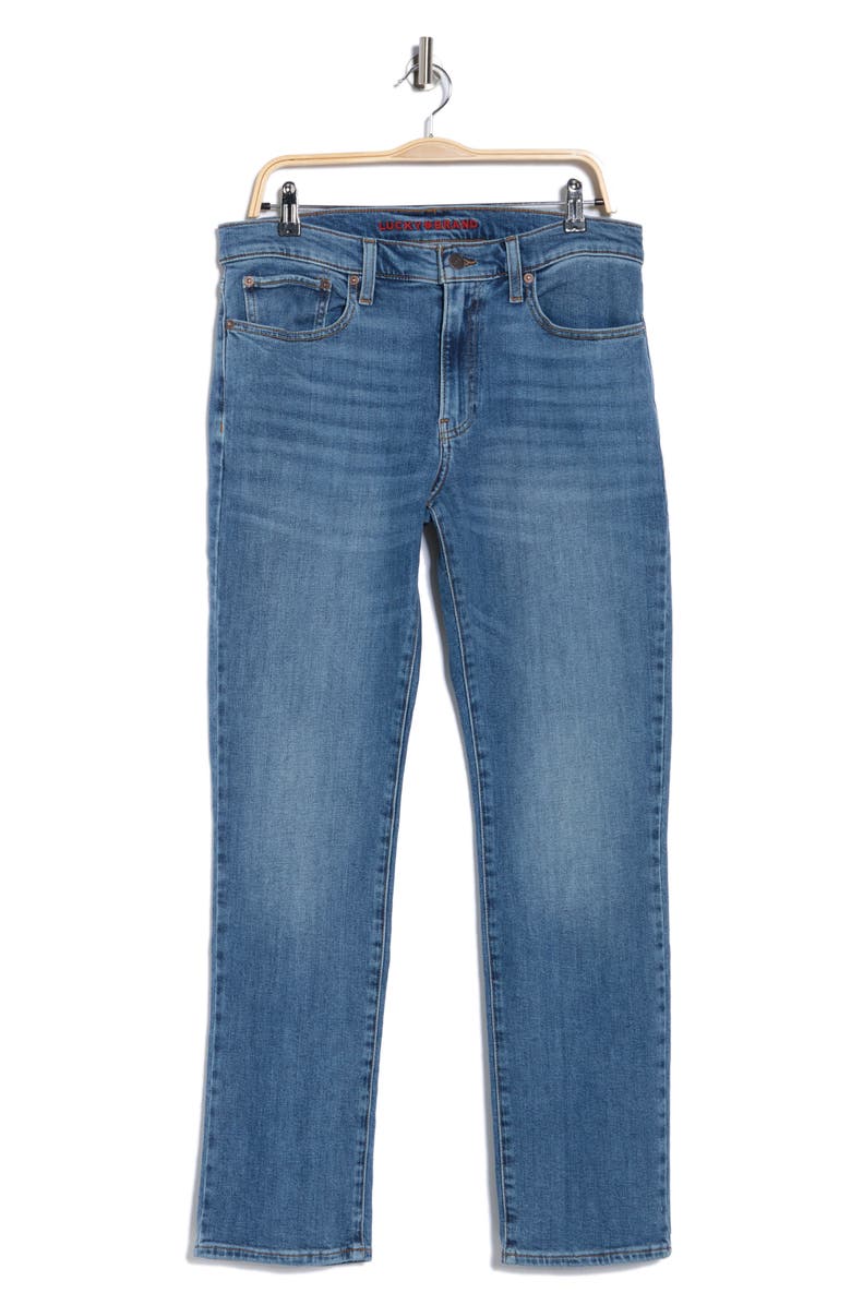 Lucky Brand 121 Slim Straight Jeans, Alternate, color, Elysian Park