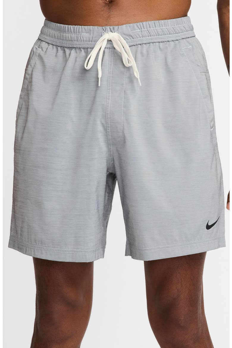 Dri-FIT Form 7" Unlined Versatile Shorts, Alternate, color, 084 SMKGRY/BLACK