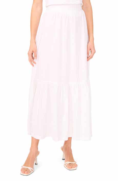 Halogen® Beaded Embroidered Maxi Skirt