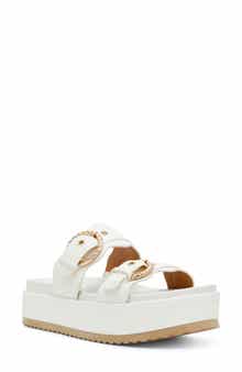 DV by Dolce Vita Serpent Platform Slide Sandal