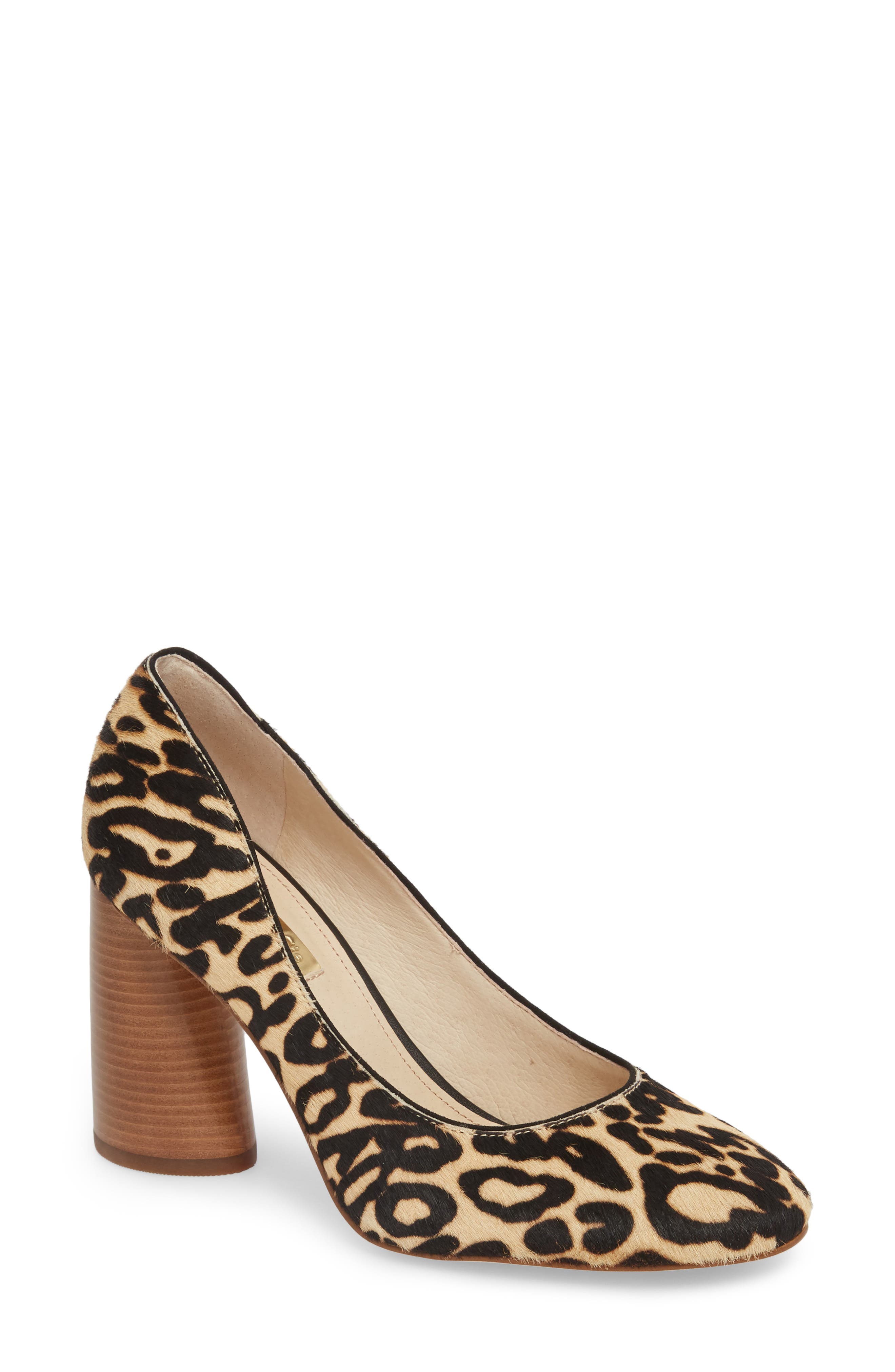 Jayant Pump, Main, color, BLACK/ LEOPARD CALF HAIR