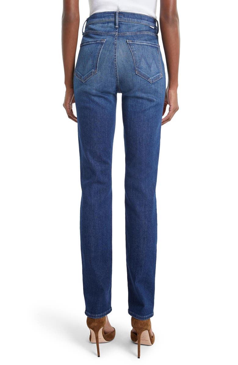 MOTHER The Dazzler High Waist Straight Leg Jeans, Alternate, color,
