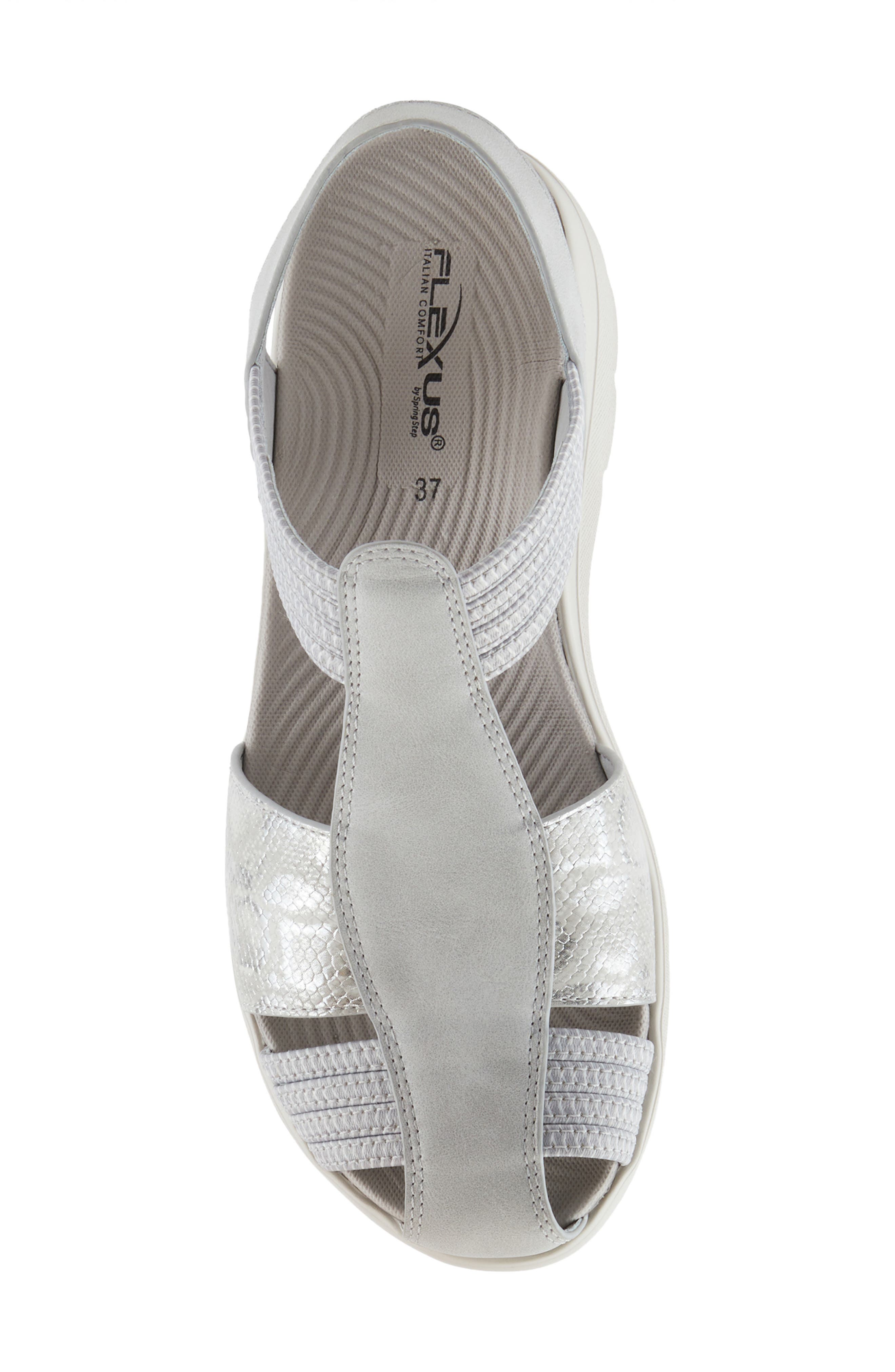 Flexus by Spring Step Damair Slingback Sandal, Alternate, color, Grey