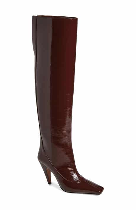 Spur Patent Tall Boot