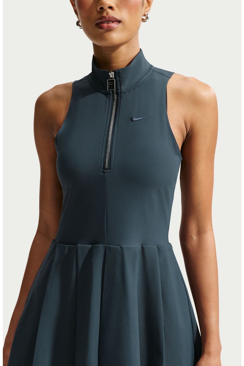 Naomi Osaka Tight Layered Dress, Alternate, color, ARMORY NAVY/ PHANTOM