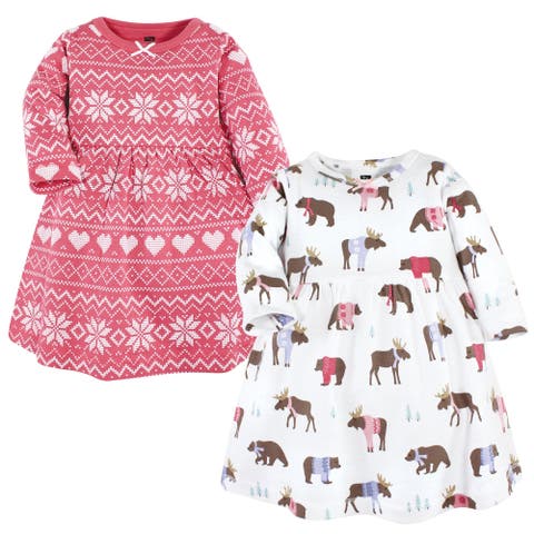 Twin Pack Long-Sleeve Dress Bundle (Baby)