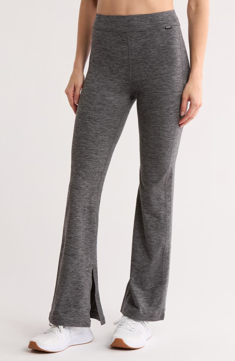 DKNY Vent Flare Leggings, Main, color,