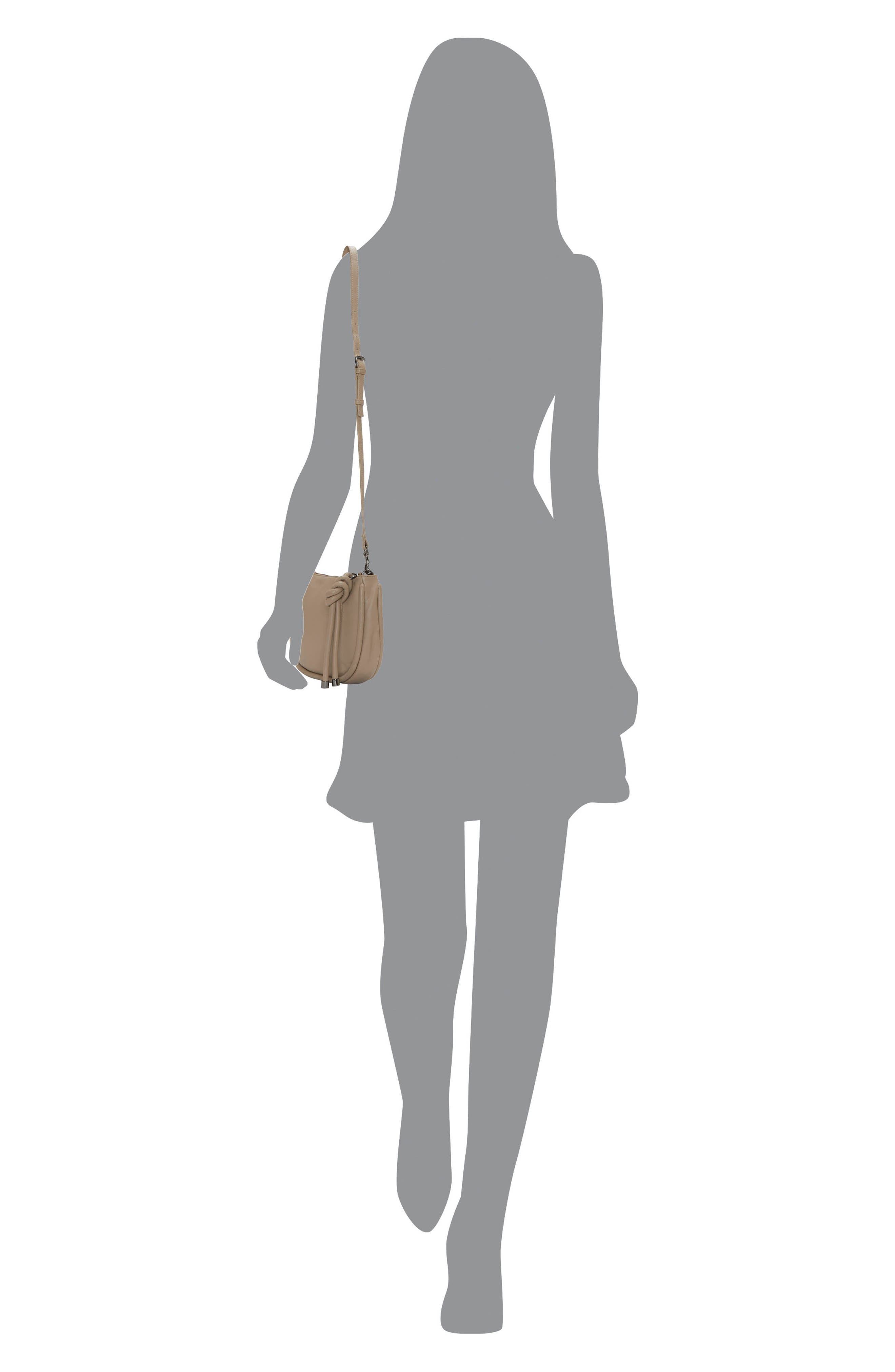 Basha Leather Crossbody Bag, Alternate, color, WILD MUSHROOM LAMBAR