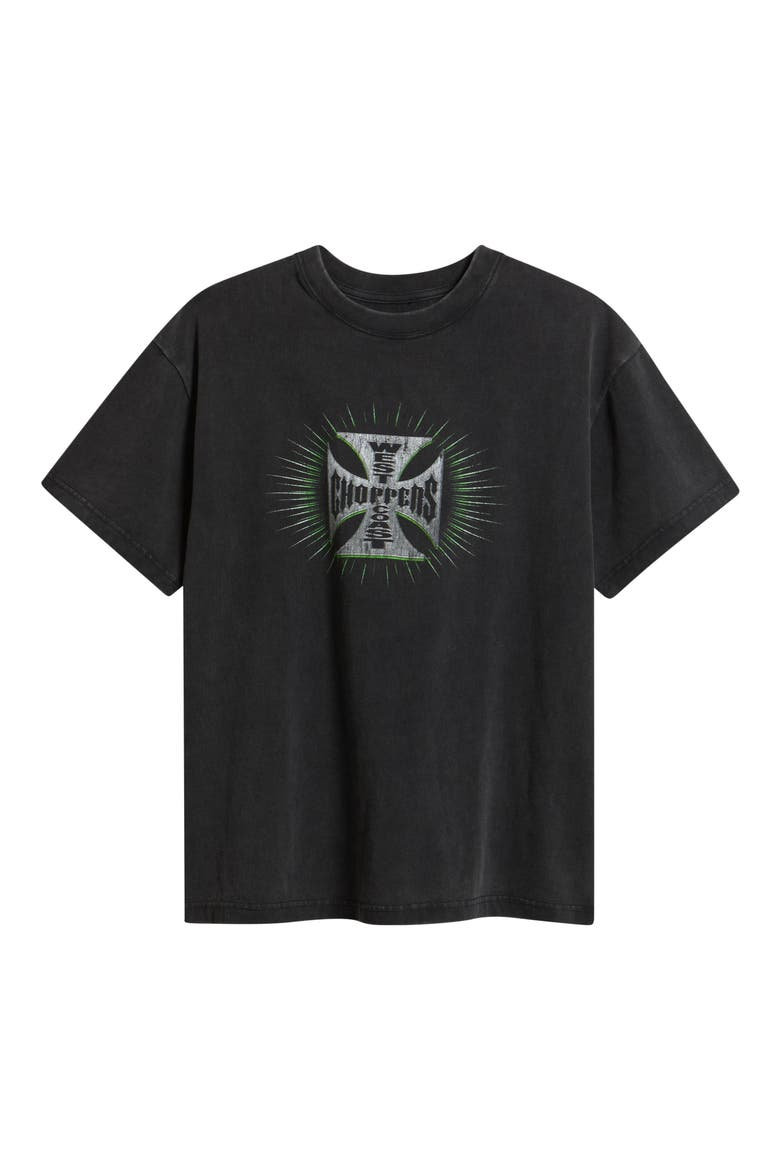Point Blank Graphic Cotton T-Shirt, Alternate, color, WASHED BLACK