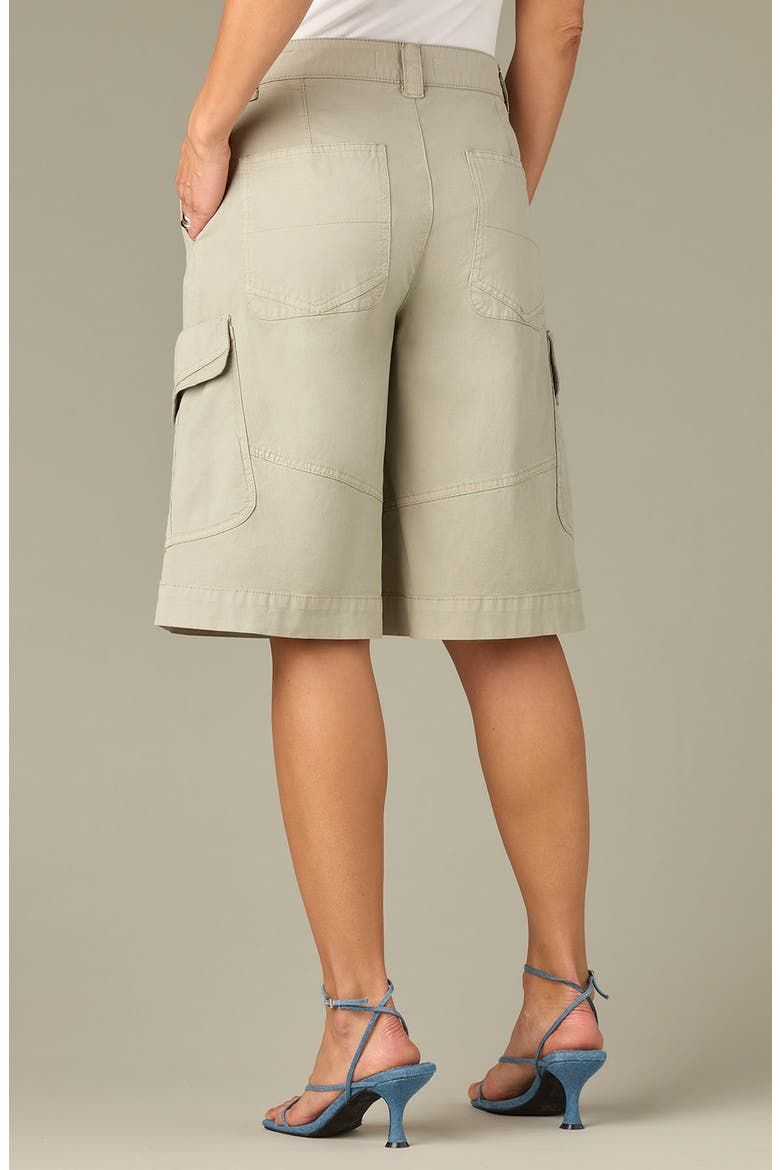 Skyrise Cargo Bermuda Shorts, Alternate, color, EUCALYPTUS