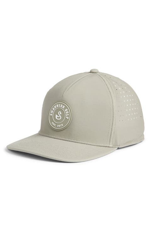 Wade Perforated Snapback Baseball Cap