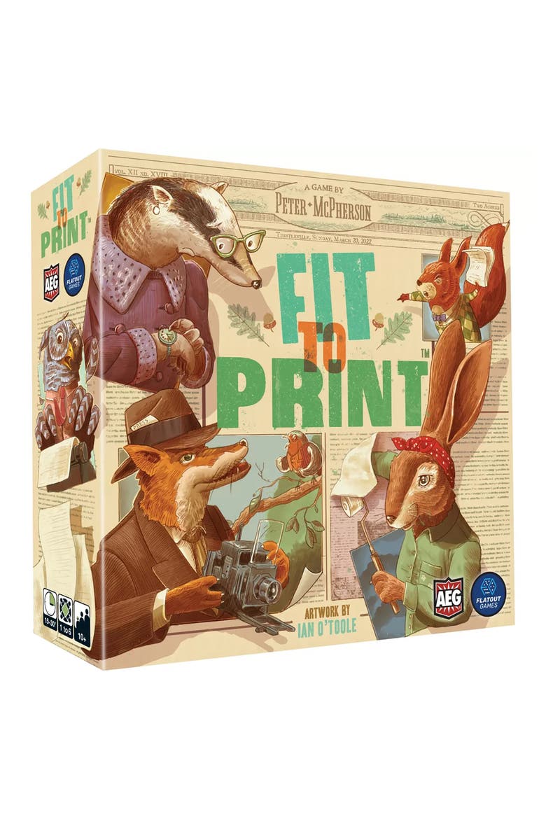 Fit to Print Alderac Entertainment Group, Enjoy, Main, color, Multicolored