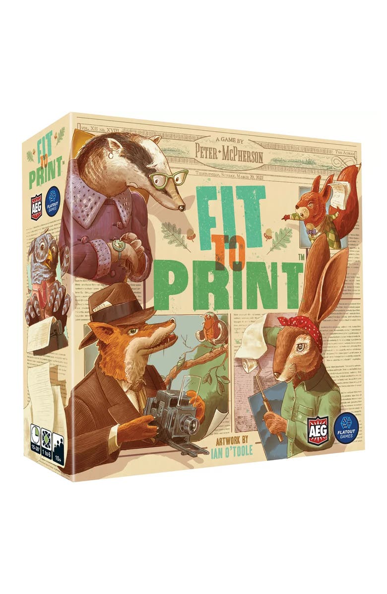 AEG Fit to Print Alderac Entertainment Group, Enjoy, Main, color, Multicolored