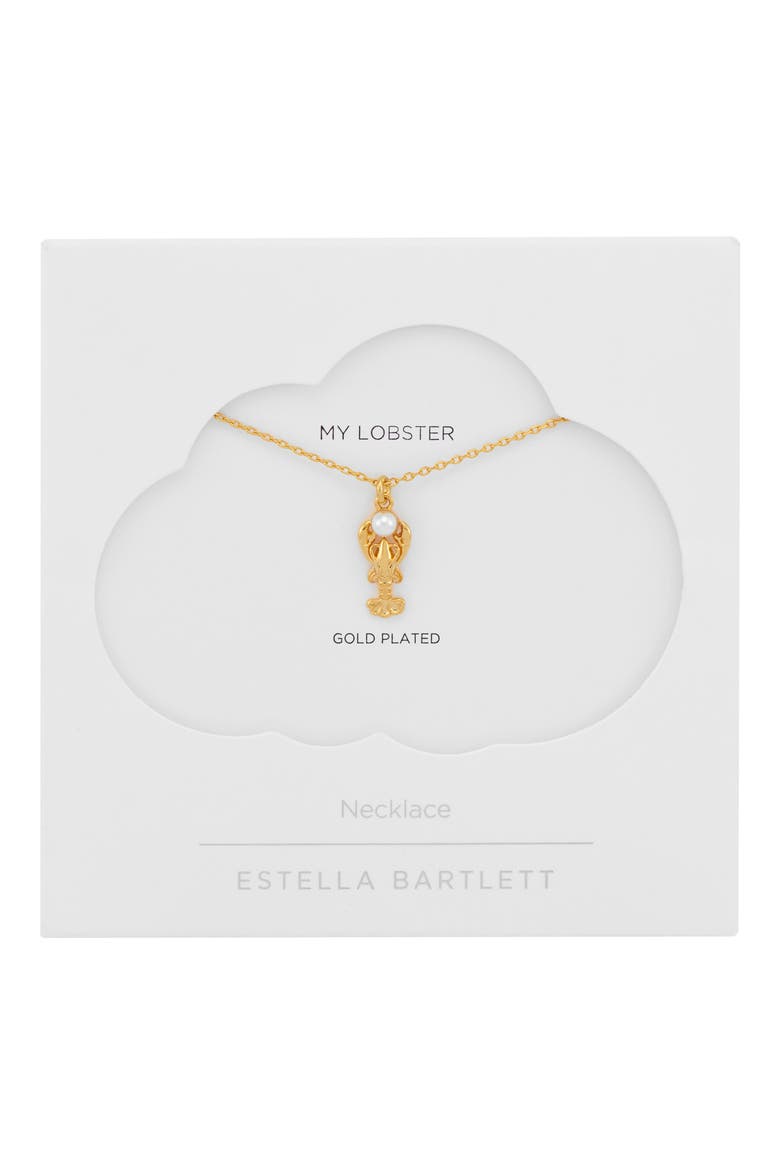Lobster Pendant Necklace, Alternate, color, GOLD