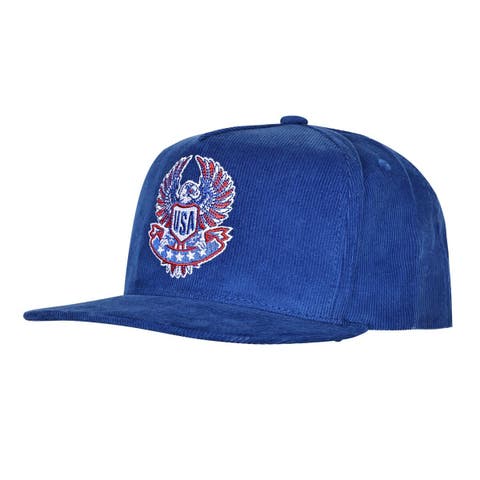 Men's Outerstuff  Royal USMNT FIFA World Cup 2026 Corduroy Snapback Hat