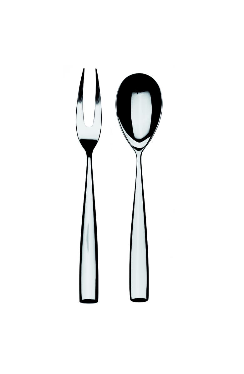 Mepra Arte Serving Set - 2 Pieces, Main, color, Silver