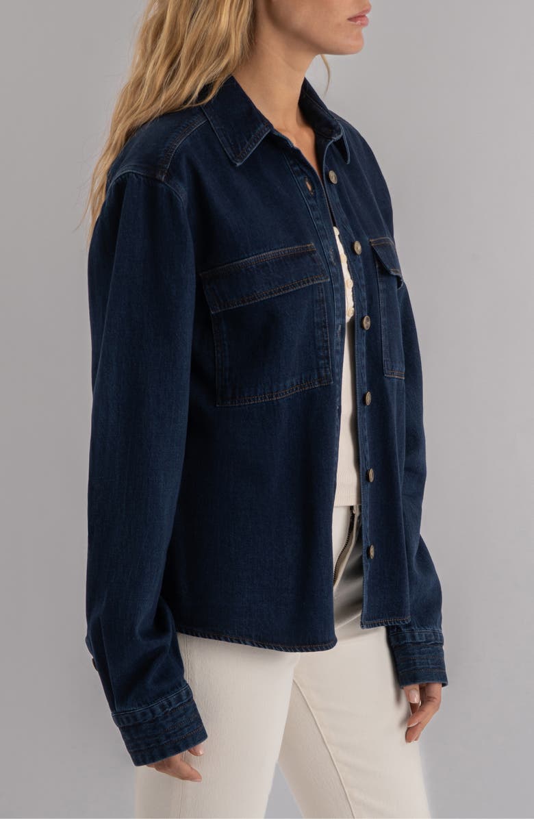 KUT from the Kloth Channing Denim Shirt, Alternate, color, Disposition