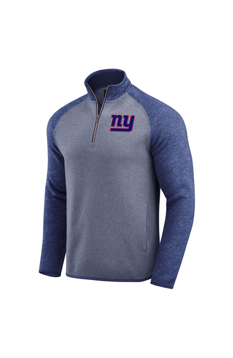 Darius Rucker Collection by Fanatics Men's Darius Rucker Collection by Fanatics Blue New York Giants Tonal Quarter-Zip Jacket, Alternate, color, Blue