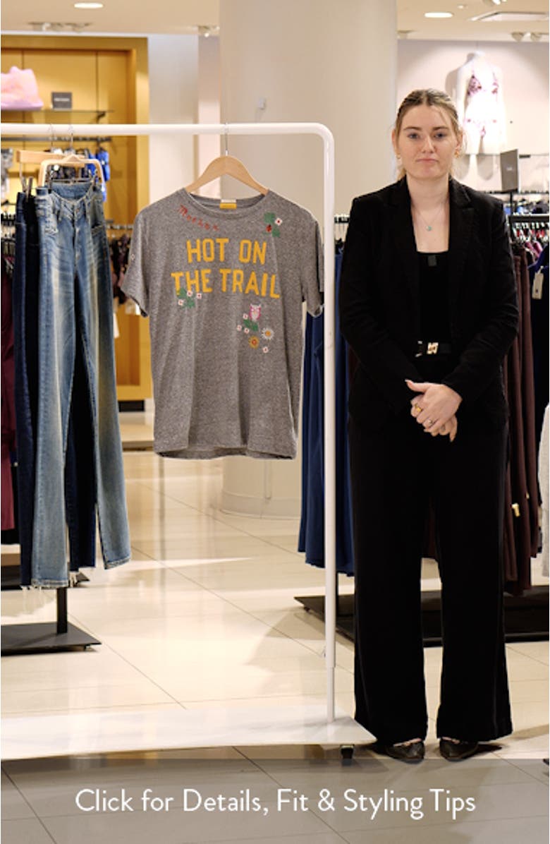 The Rowdy Embroidered T-Shirt, sales video thumbnail