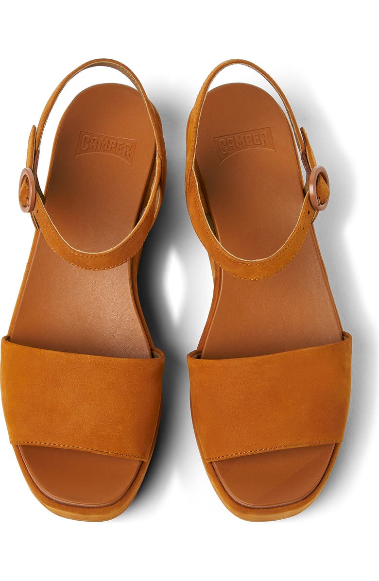 Camper Misia Platform Wedge Sandal, Alternate, color,