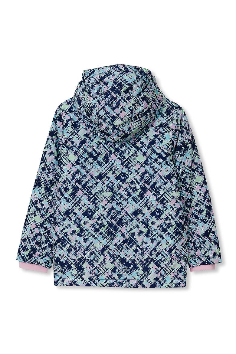 Kids Insulated Winter Jacket, Alternate, color, Geo/Blue/Pink