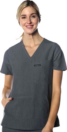 売れ筋商品|||メンバーズオンリー カットソー トップス レディース Women's Cordoba 5-Pocket Scrub Top Teal Members Only Cordoba 5-Pocket Scrub Top | Nordstrom